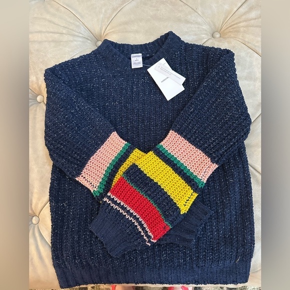 Nordstrom kids girls‎ navy blue sweater NWT - Picture 2 of 6